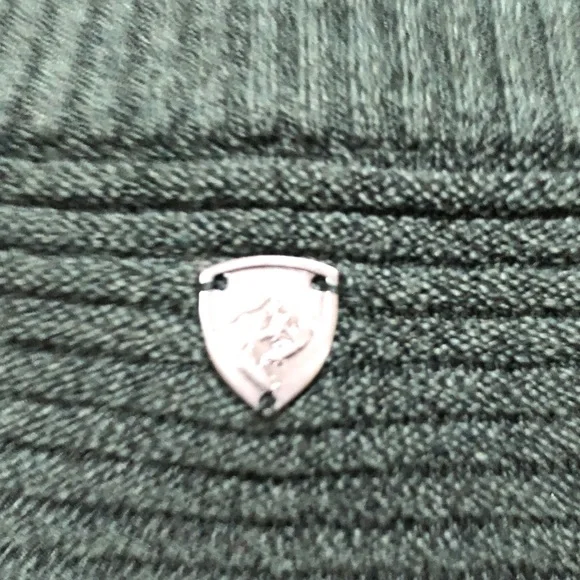 SOLD Kuhl Solace Sweater Size Large Dark Green Ribbed Turtleneck Pullover - Picture 7 of 14